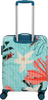 Kabinový kufr Travelite Cruise Print 55 cm – tyrkysová lilie, fotografie 4