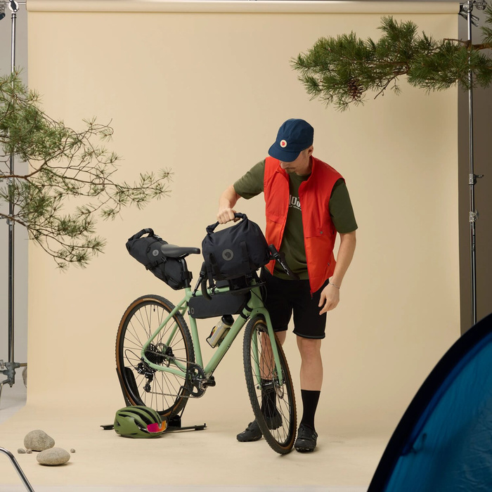 Cyklistická taška Hoja Handlebar Rolltop Fjällräven černá, fotografie 5