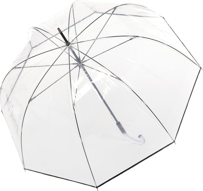 Automatický deštník Knirps C.760 Stick Transparent solid black, fotografie 3