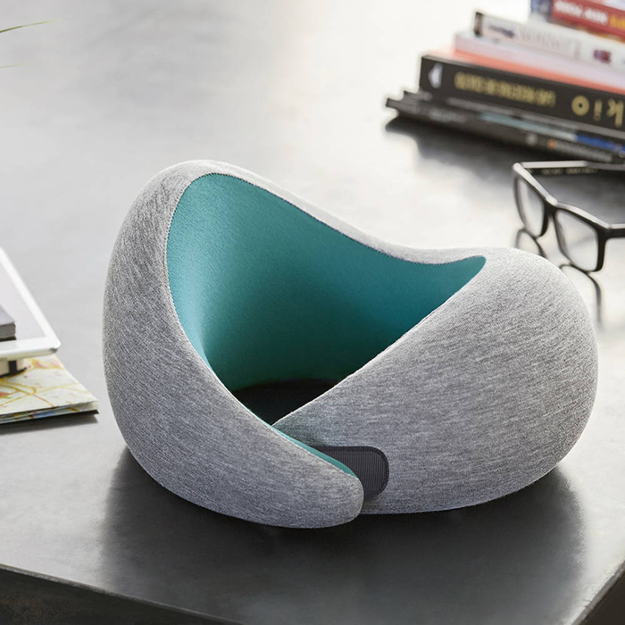 Cestovní polštář Ostrichpillow GO – Blue Reef, fotografie 15