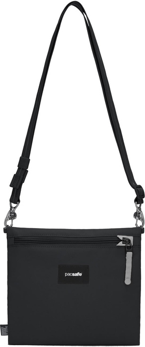 Antikradení crossbody taška Pacsafe Go Jet Black, fotografie 2