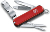 Kapesní nůž Victorinox Nail Clip červený 0.6463