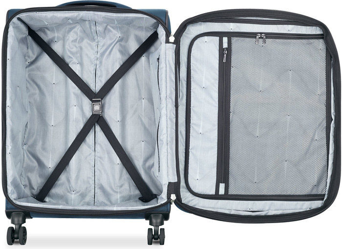Kabinový kufr na kolečkách Delsey Sky Max 2.0 68 cm – modrý, fotografie 3