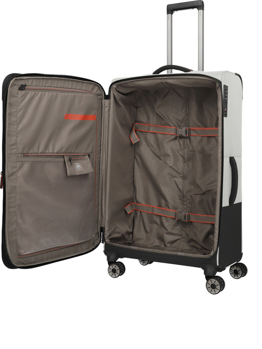 Velký kufr Travelite CrossLite 5.0 4K 77 cm Béžový, fotografie 8