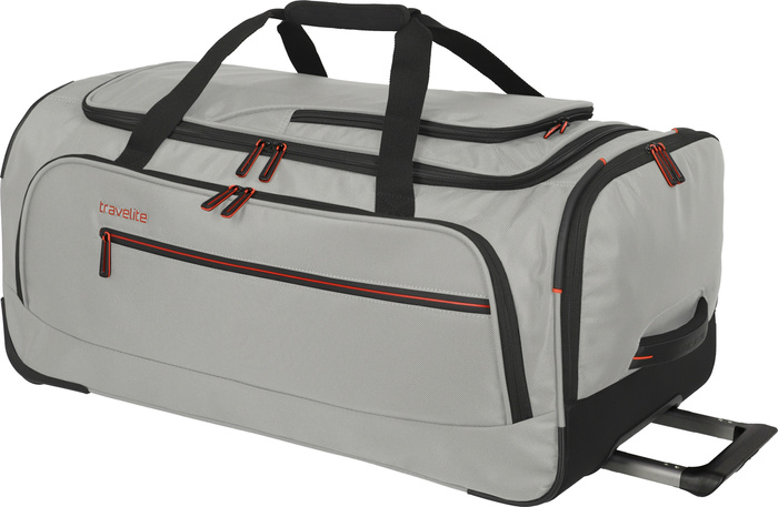 Cestovní taška na kolečkách M Travelite CrossLite 5.0 – šedá, fotografie 4