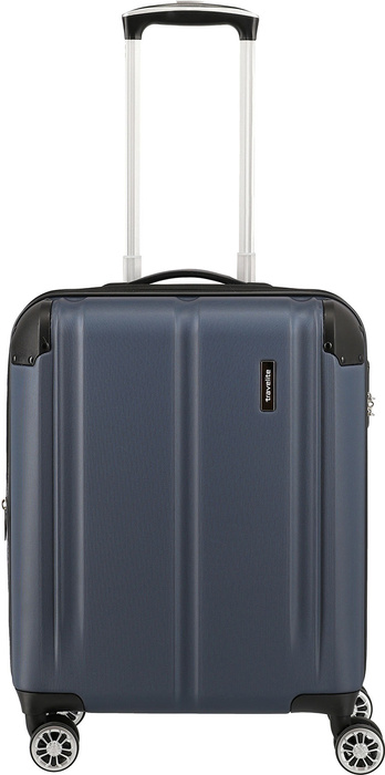 Kabinový kufr Travelite City 4K 55 cm – tmavě modrý