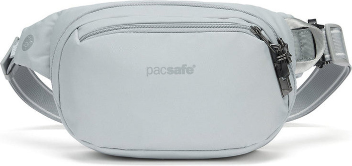 Antikrádežová ledvinka Pacsafe Go 4L šedá, fotografie 3
