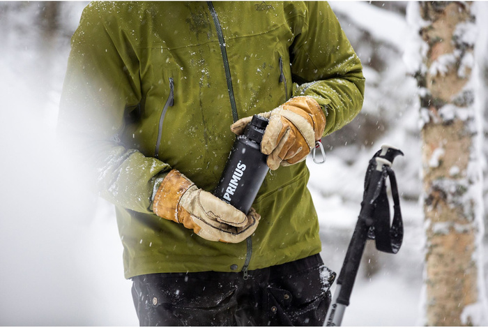 Láhev Primus TrailBottle Stainless Steel 1L - Černá, fotografie 4