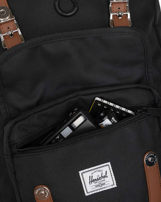 Batoh Herschel Little America Mid 21L – Navy, fotografie 8