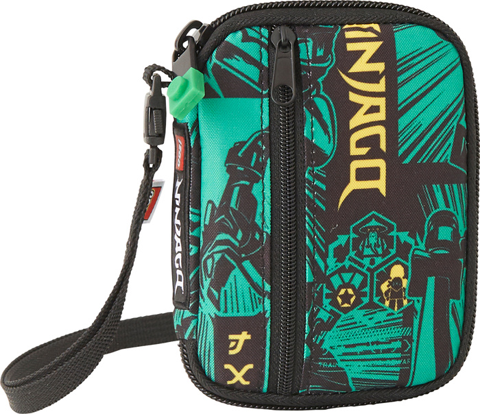 Dětská peněženka s páskem LEGO Ninjago Green