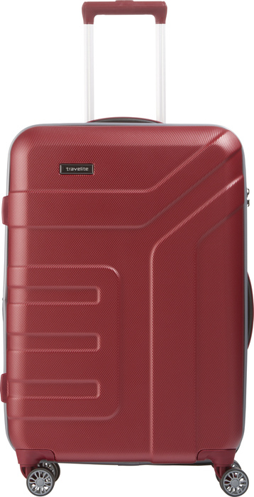 Střední rozšiřitelný kufr Travelite Vector 70 cm korálový, fotografie 3