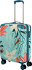 Kabinový kufr Travelite Cruise Print 55 cm – tyrkysová lilie