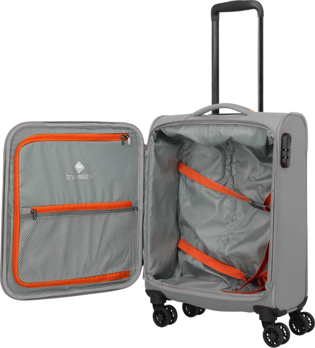 Kabinový kufr Travelite Umbria 55 cm Anthracite, fotografie 5