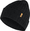 Zimní čepice Fjallraven Byron Hat Thin Black z jehněčí vlny