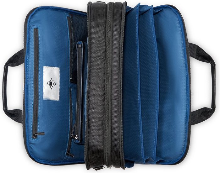 Taška na notebook 15,6" Delsey Wagram – černá, fotografie 5