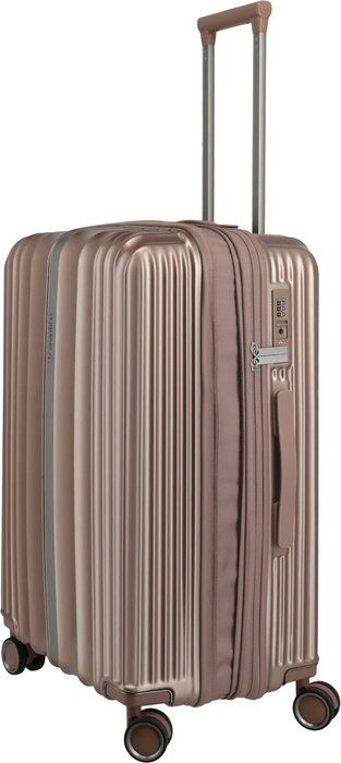 Střední kufr Travelite Paros 67 cm hnědý, fotografie 4