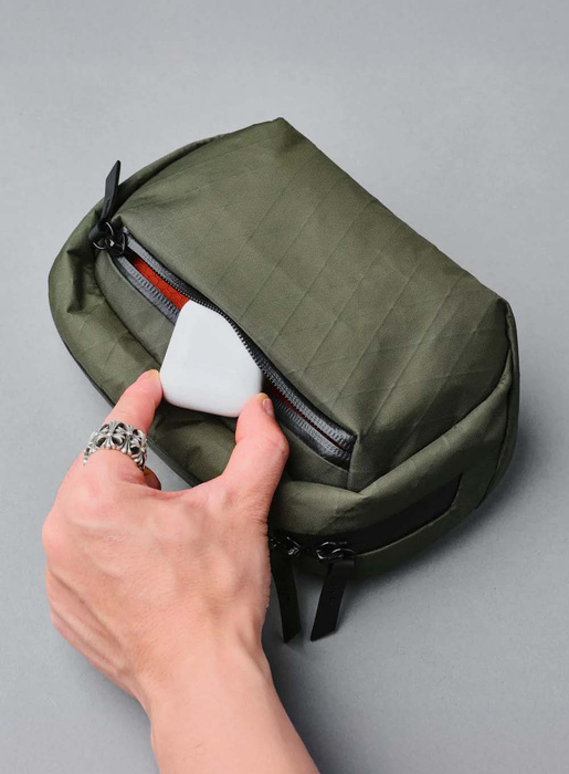 Taška přes rameno Alpaka Go Sling Nano X-Pac - Dark Green, fotografie 5