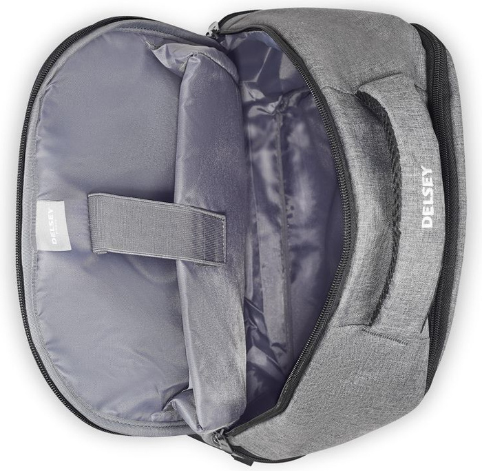 Batoh na notebook 15,6" Delsey Element Backpacks 20L Šedý, fotografie 3