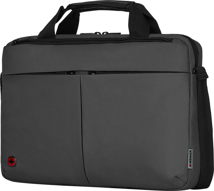 Taška na notebook do 16" Wenger Format Šedá, fotografie 3