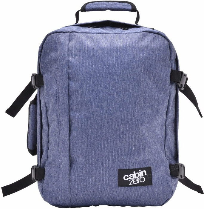 Batoh palubní zavazadlo do Wizzair Cabin Zero Classic 28L Blue Jean, fotografie 2