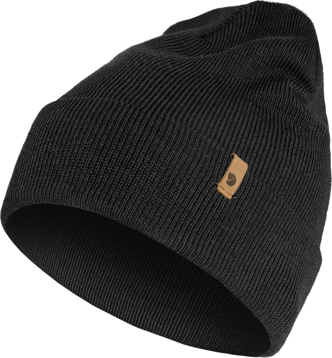 Vlněná čepice Fjallraven Classic Knit Hat - Black