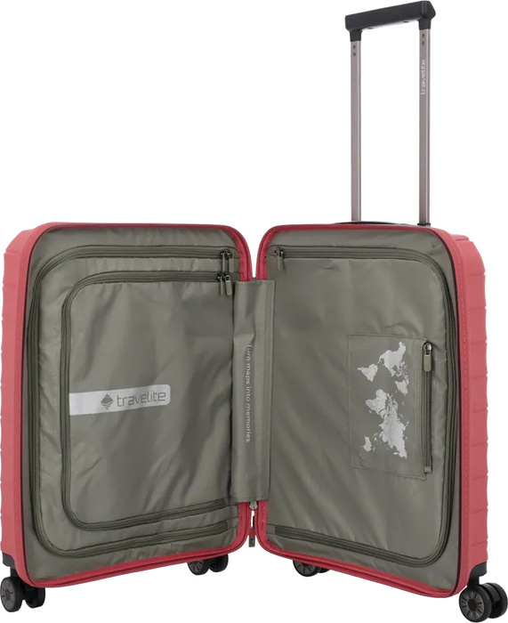 Kabinový kufr Travelite Mooby 55 cm – červený, fotografie 7