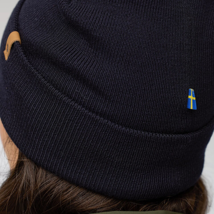 Vlněná čepice Fjallraven Classic Knit Hat - Acorn, fotografie 8