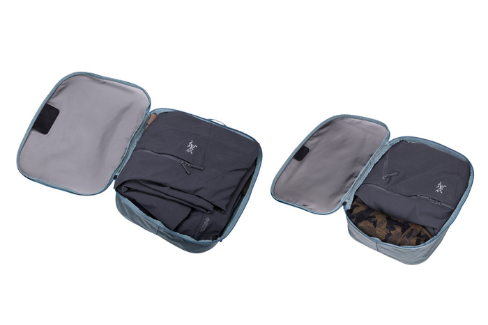 Sada 4 cestovních organizérů Thule Family Packing Cube Set Pond gray / White, fotografie 8